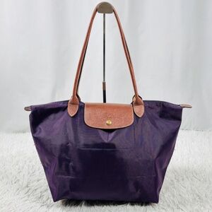Longchamp Pilages beautiful plum color